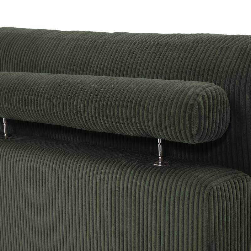 Left and Right Sectional Sofa Set Chaise Lounge Sofa Chair