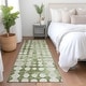 preview thumbnail 45 of 101, Machine Washable Indoor/ Outdoor Chantille Abstract Dots Rug