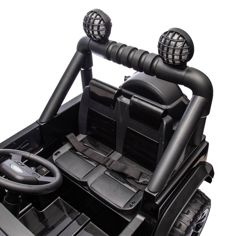 24V Land Rover Defender Kids Ride-On Car, Remote Control, Dual 55W Motors, Bluetooth, LED Lights, Ages 3-7