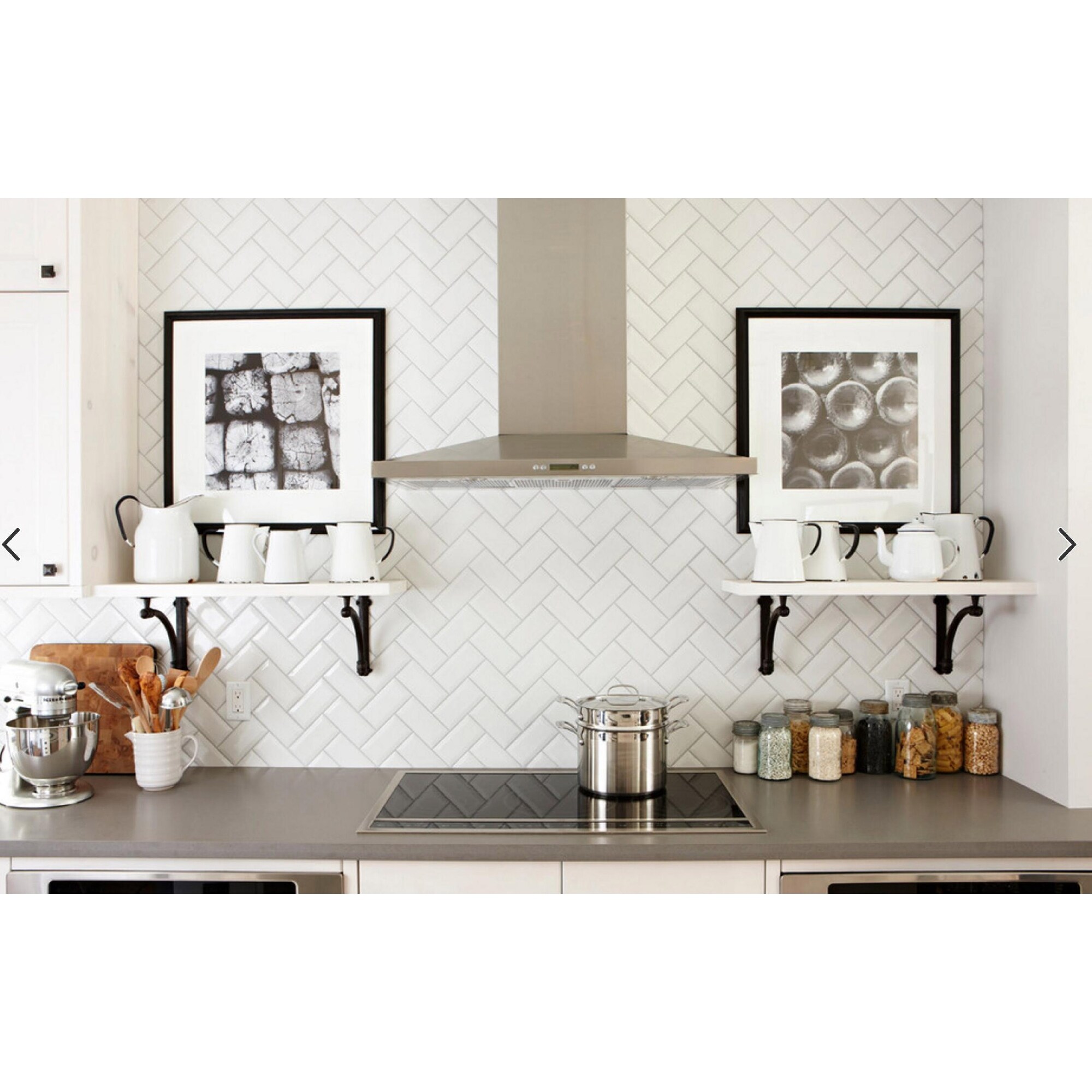 Art3d 3x 6 Peel And Stick Glass Tiles For Kitchen Backsplash