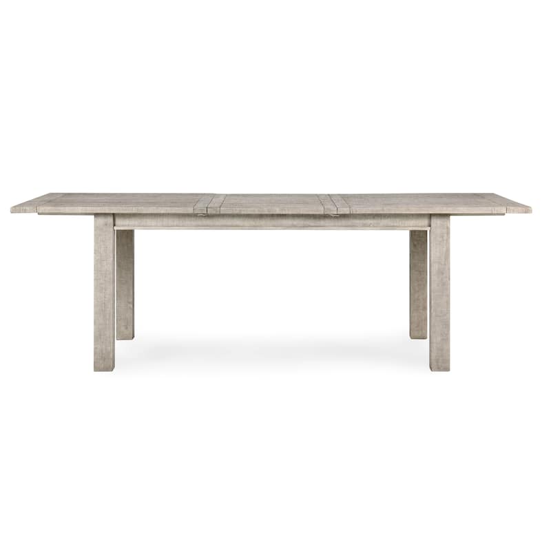 The Gray Barn Fairview Driftwood Reclaimed Pine 94-inch Extension Dining Table