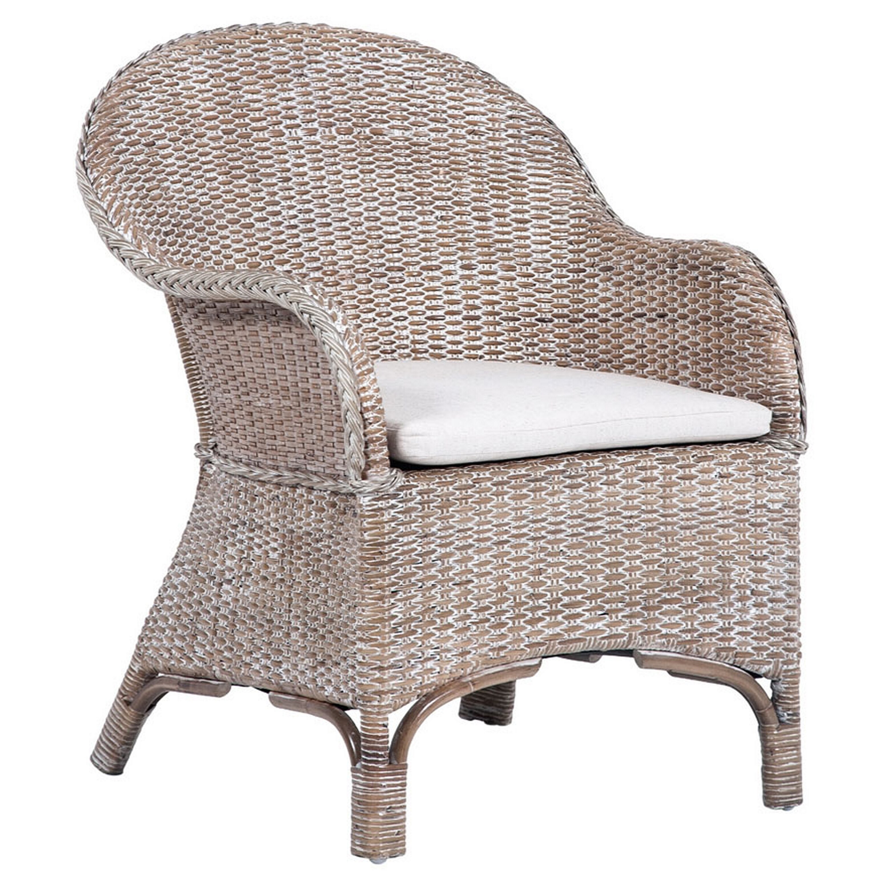 Shop Safavieh Antonia Rattan Accent Chair With Cushion 22 W X 26 8 L X 33 5 H On Sale Overstock 31803093