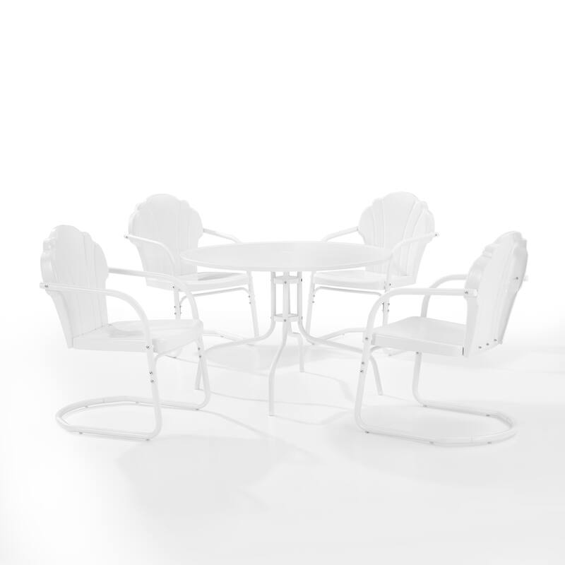 Crosley Tulip 5-piece Outdoor Dining Set - 98 W x 98 D x 32.88 H