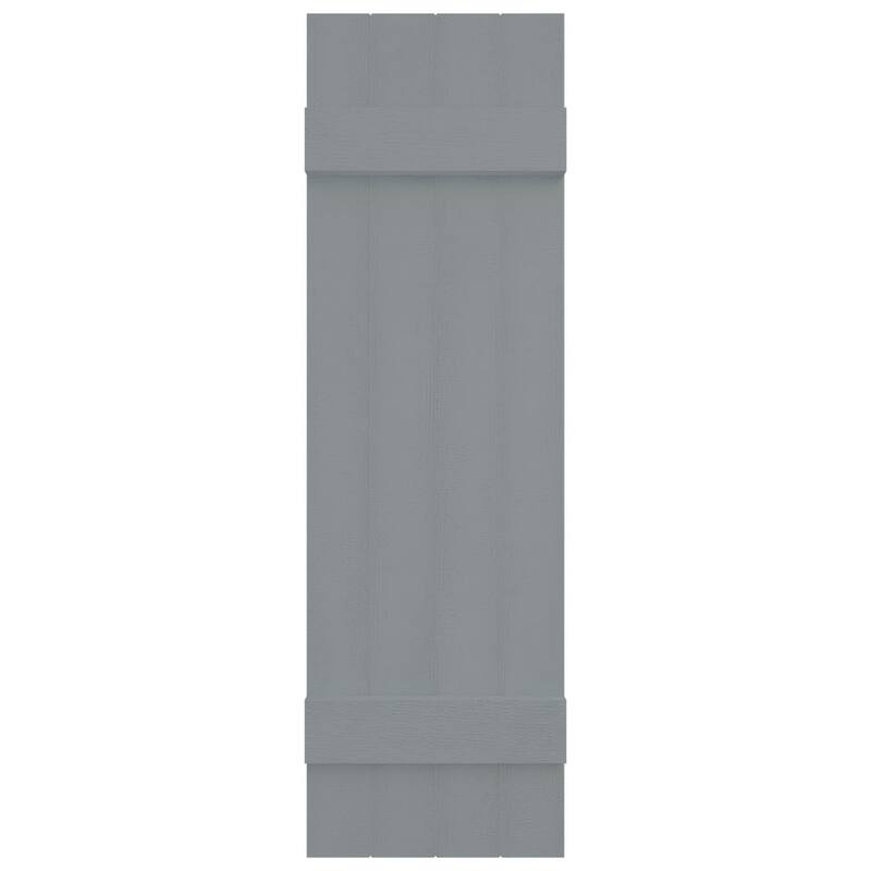Mid-America Vinyl, Standard Size Four Board Joined Shutters