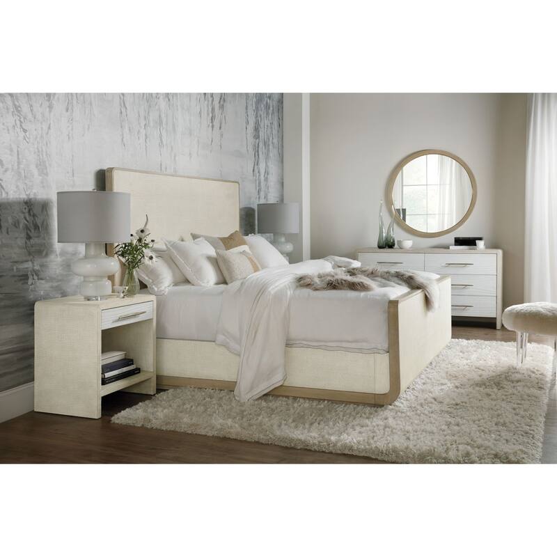 Hooker Furniture Cascade 65" Wide 6 Drawer Burlap and Resin Dresser