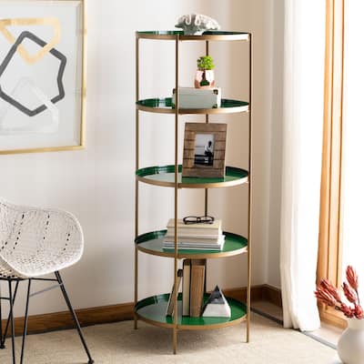 SAFAVIEH Tia Round 5-tier Etagere - 20" x 20" x 53"