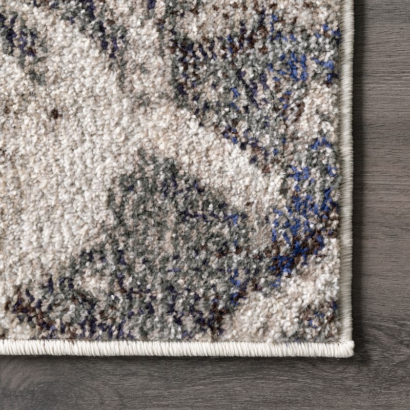 Nuloom Colette Distressed Abstract Trellis Area Rug