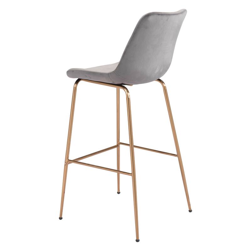 Tony Bar Chair - 21.3" W x 22" D x 43.3" H
