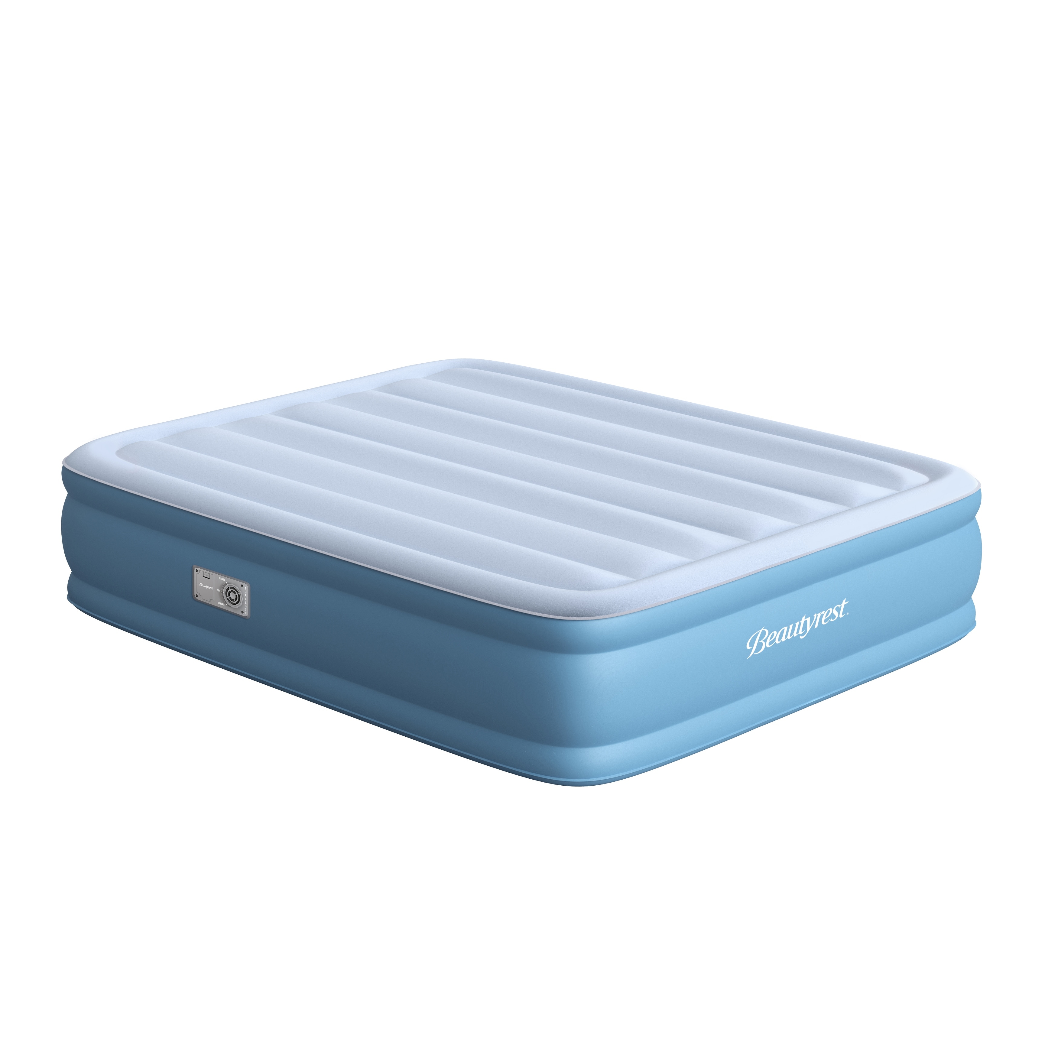 Beautyrest Sensa Rest Air Mattress with Built in Pump Raised Inflatable Bed with Edge Support Queen