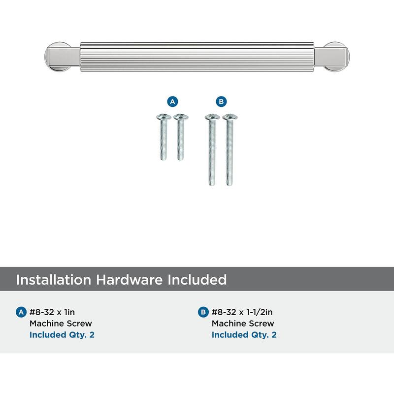 Amerock BP37644 Ballard 5-1/16" Center to Center Fluted Handle Cabinet