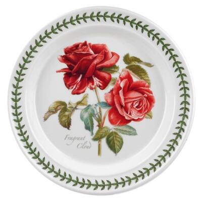 Portmeirion Botanic Garden Roses Individual Dinner Plate - 10.5 Inch
