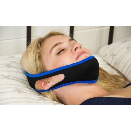 Anti-Snoring Jaw Strap - Black