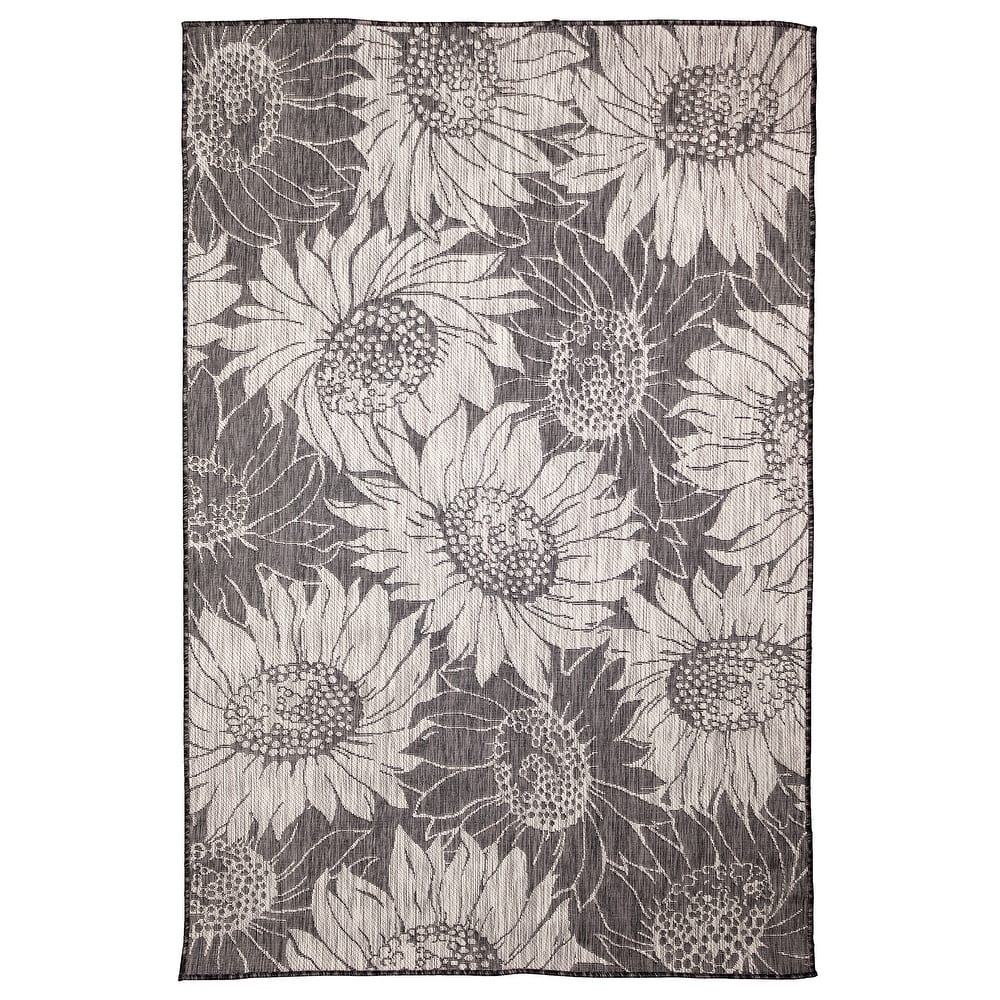Liora Manne Carmel Sunflower Field Indoor/Outdoor Rug