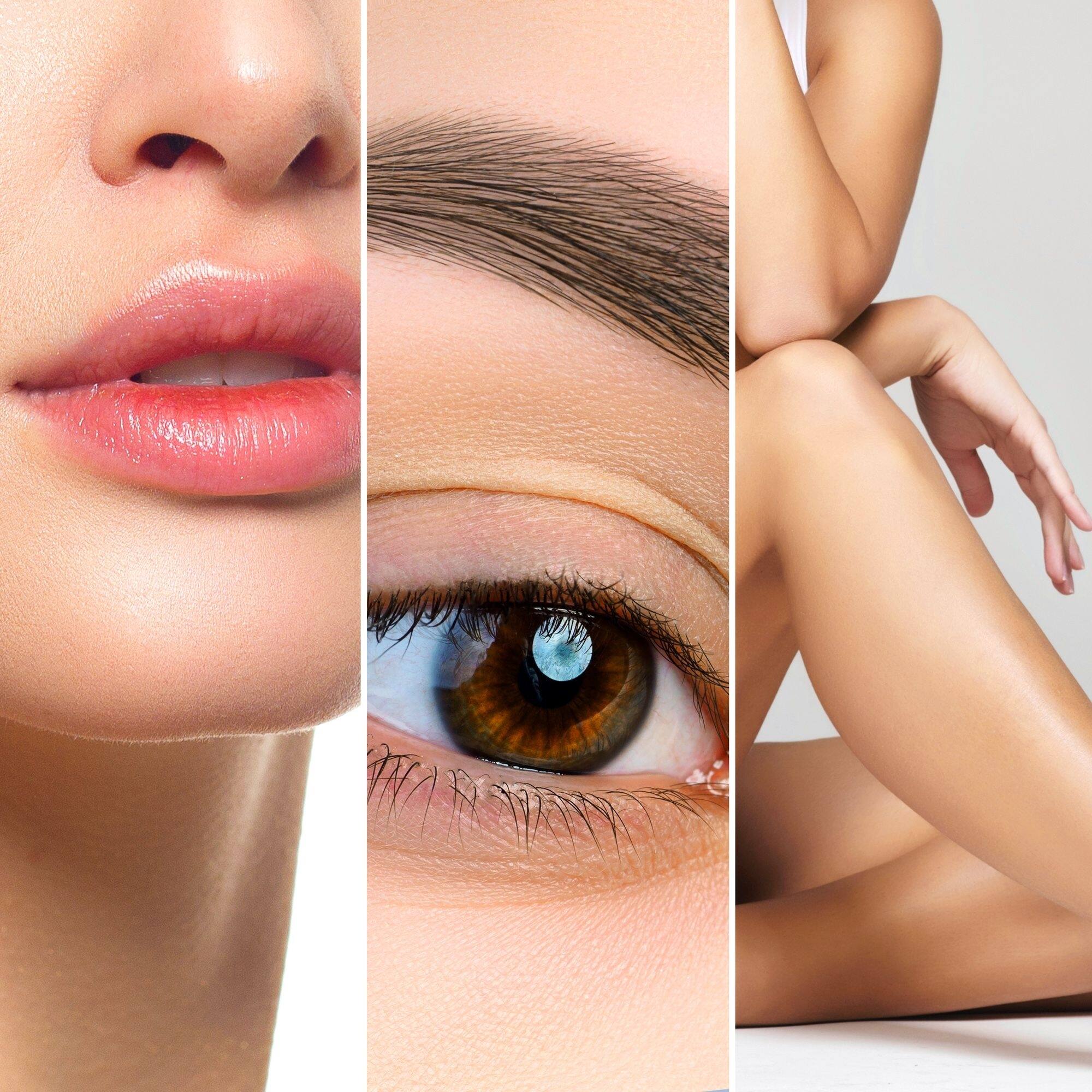 60Pack Eyebrow Facial Razor for Women, Multipurpose Dermaplane Hair