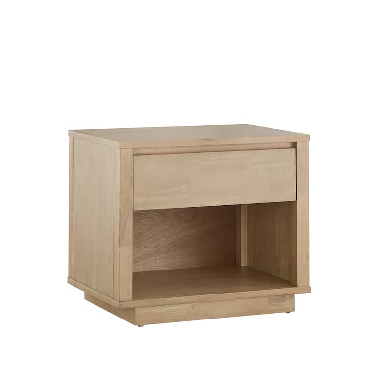 Ingleside Danish-inspired 1-Drawer Nightstand by iNSPIRE Q Modern - Natural 