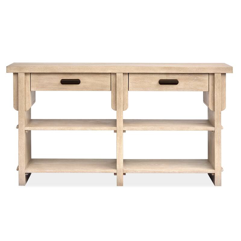 Salt Life Home Sunset Cove Sanibel Brown Server - 68''W x 18''D x 36''H