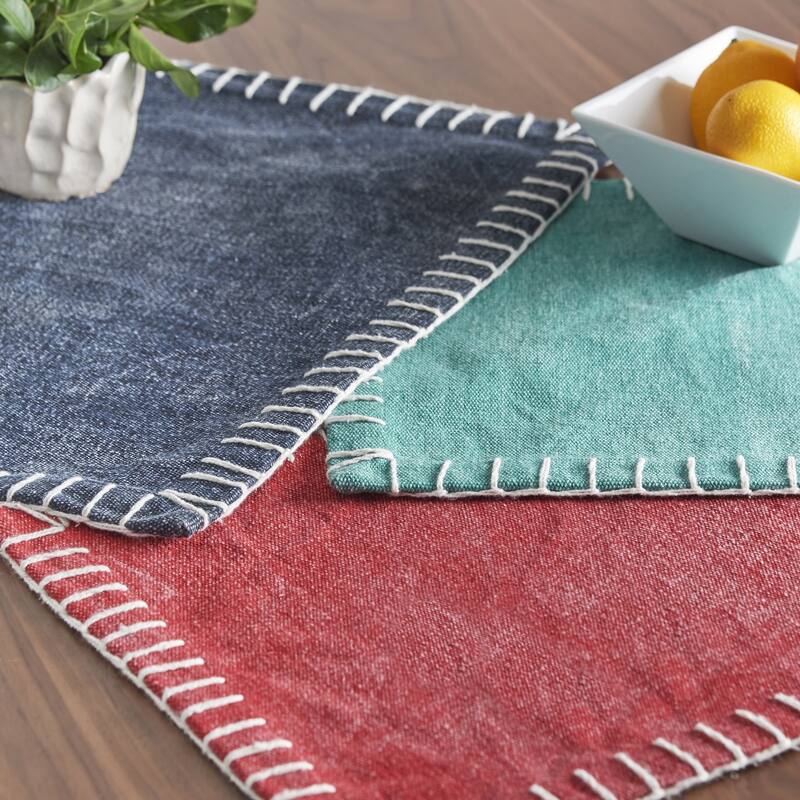 Carter Indigo Placemat Set 4