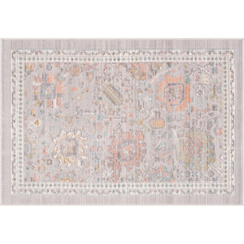 Crosswood Alyssa Traditional Floral Indoor Polyester Area Rug