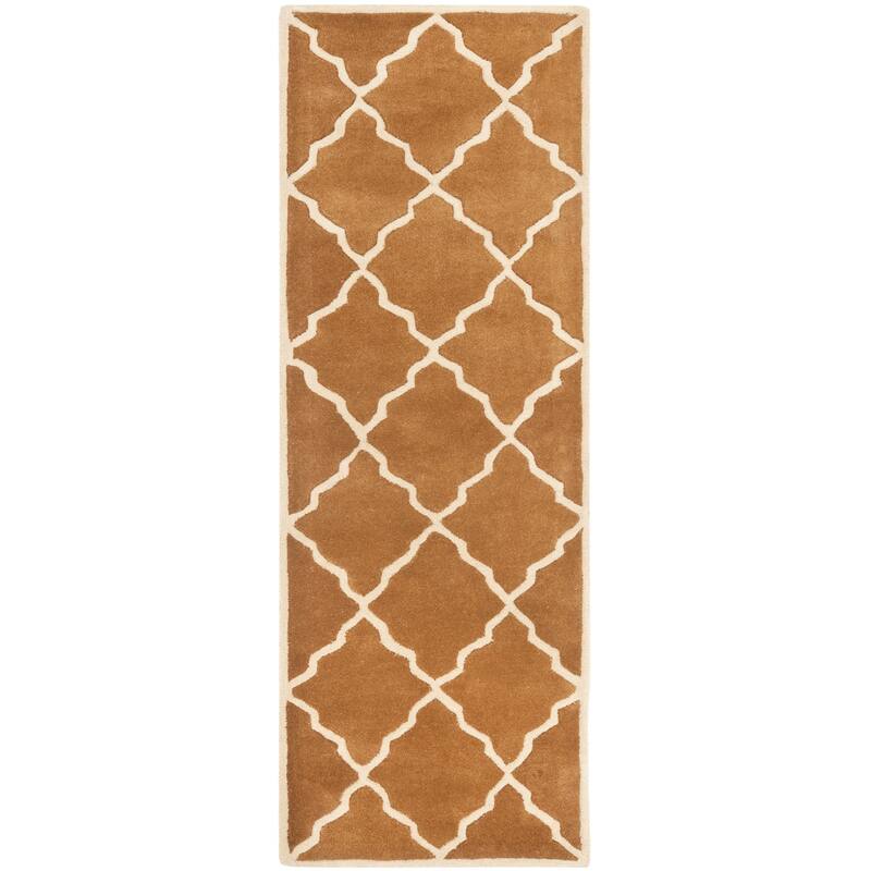 SAFAVIEH Handmade Chatham Nhuong Modern Moroccan Wool Rug