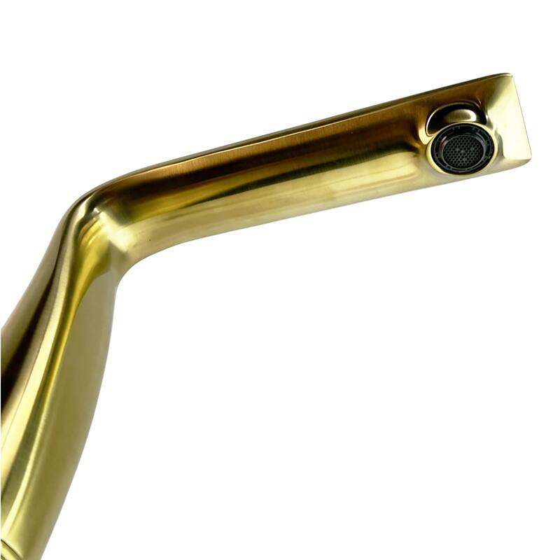 Modern Widespread 3 Hole, 2-handle Bathroom Faucet with White Rock Crystal Handles