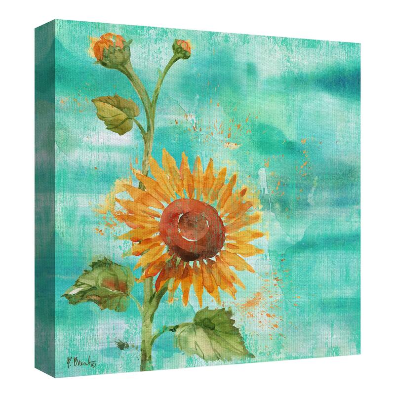 Arianna Sunflowers I, II by Paul Brent Canvas Art Prints