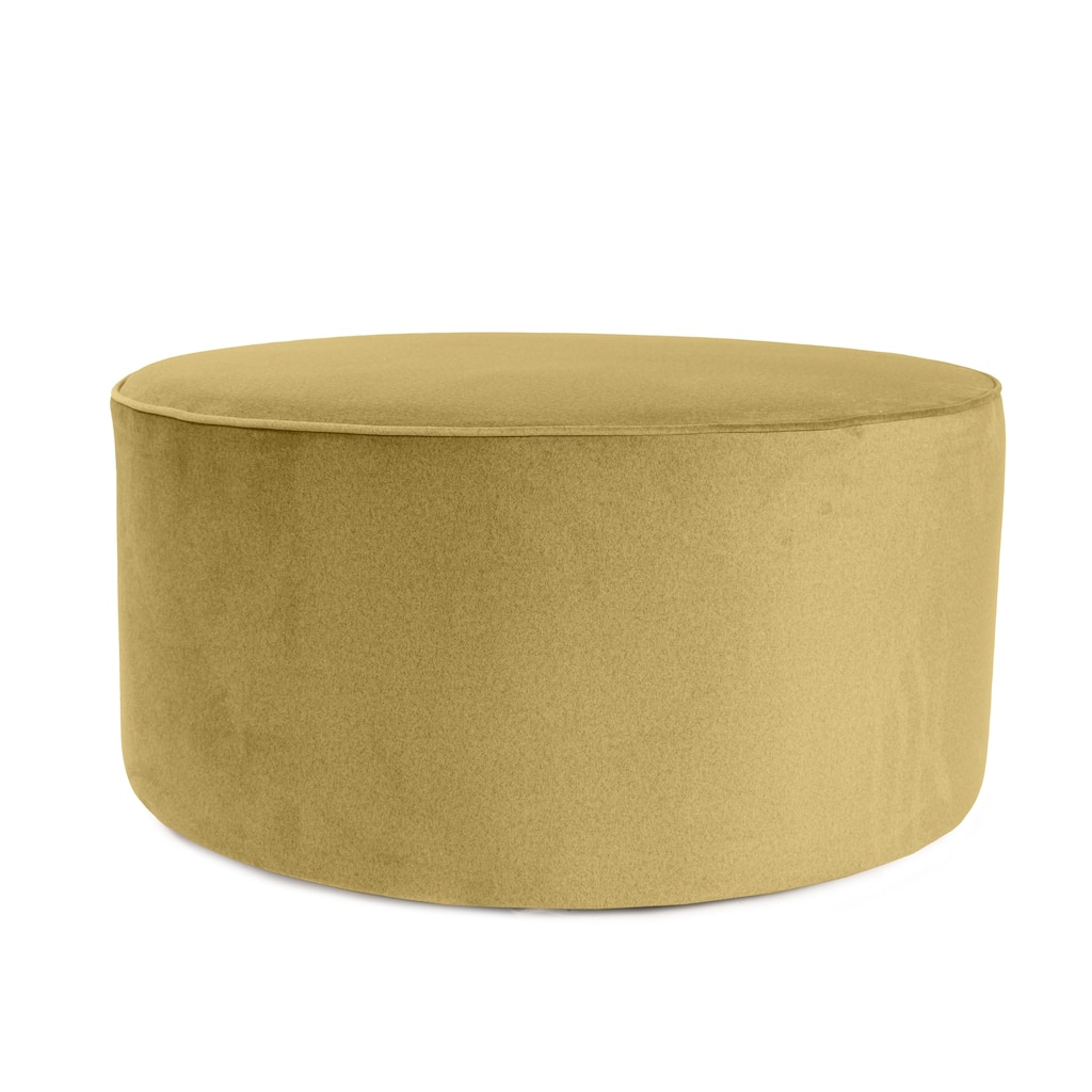 Universal 36" Round Ottoman Qivuit Green