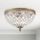 preview thumbnail 3 of 9, Crystorama Lighting Group Richmond 3 Light 12" Wide Flush Mount Bowl