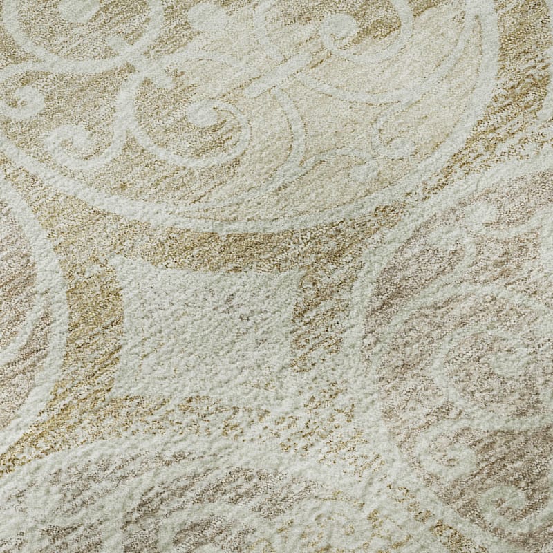 Premium Washable Super Soft Traditional Scroll Mayfield Rug