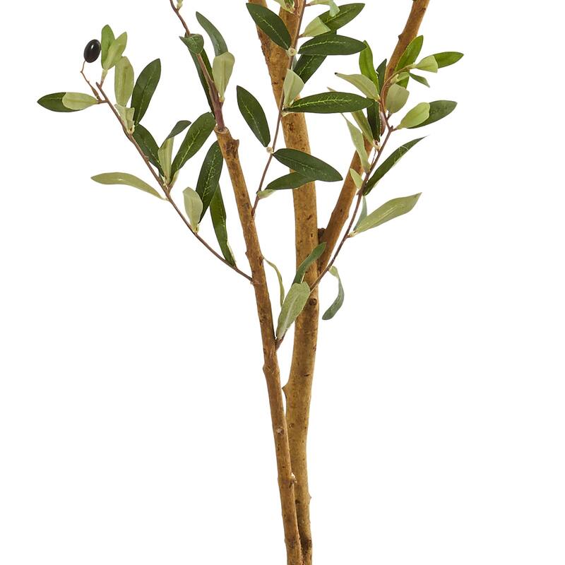 Artificial Olive Tree 82In - Indoor Outdoor Greenery Decor