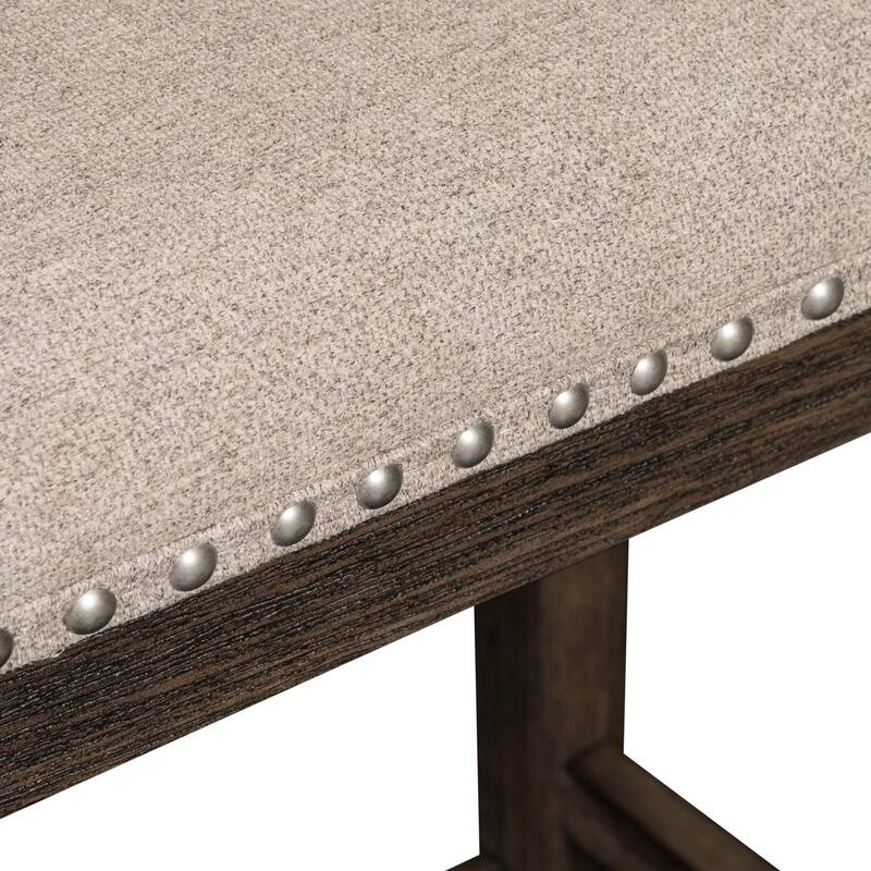 Liberty Furniture Harrison Upholstered Console Stool - Width 22" x Depth 15" x Height 26"