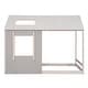 preview thumbnail 15 of 16, Twin Size Wood House Platform Bed with Roof and Window