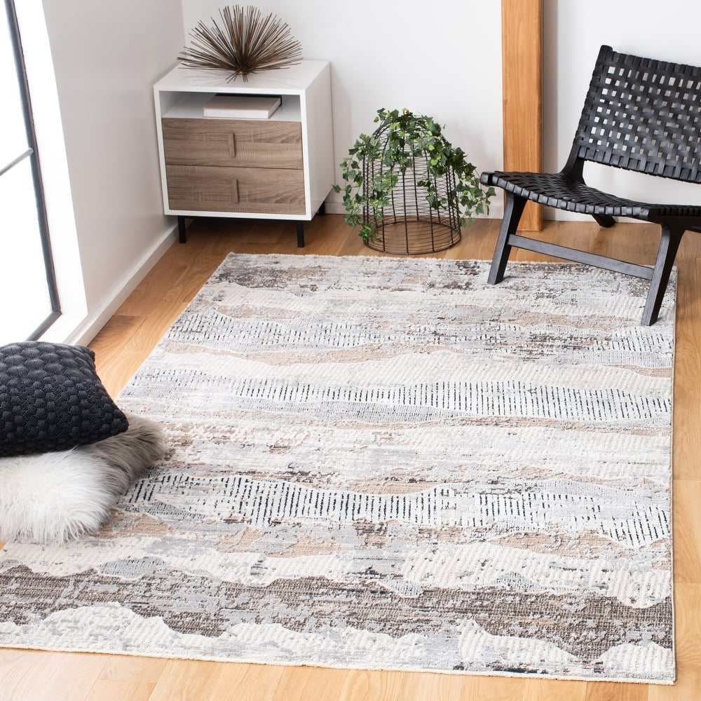 SAFAVIEH Mayflower Zamfira Modern Abstract Rug