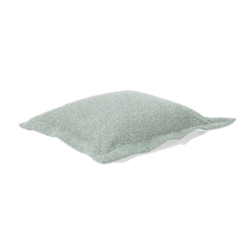 Allan Andrews Indoor/Outdoor Puff Ottoman Cushion & Cover Only, Alicante Collection - Breeze