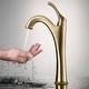 preview thumbnail 24 of 38, KRAUS Arlo Single Handle 1-Hole Vessel Bathroom Faucet w/ Pop Up Drain