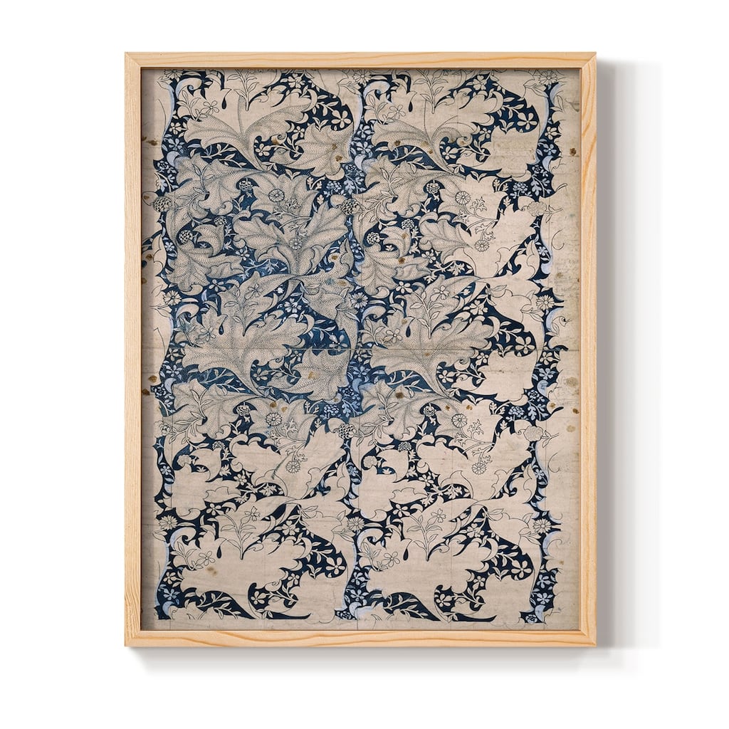 Vintage Abstract Print CXIV -Framed Print