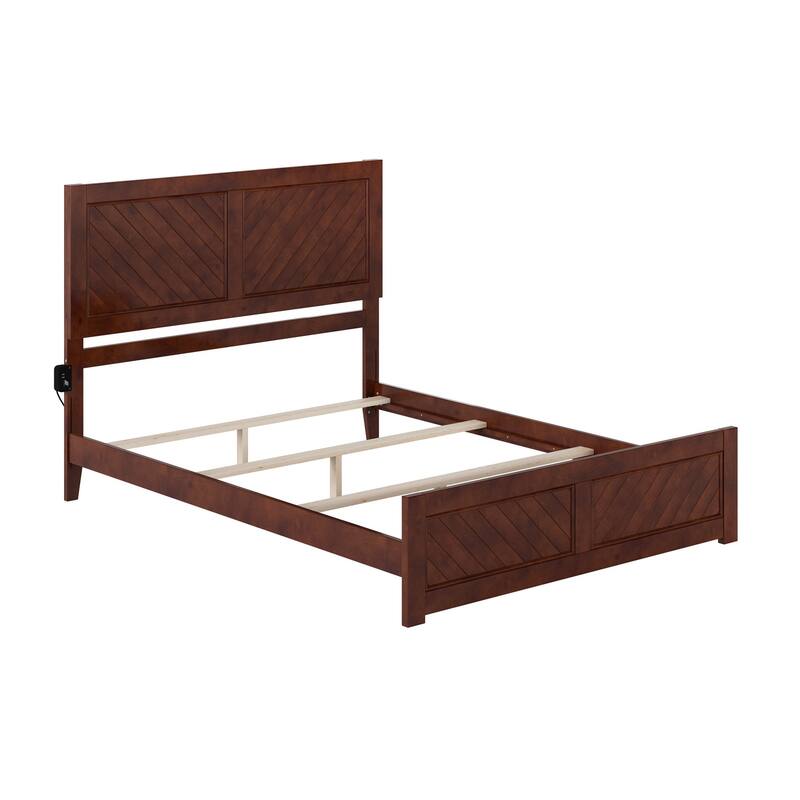Canyon Foundation Bed Frame with Matching Footboard