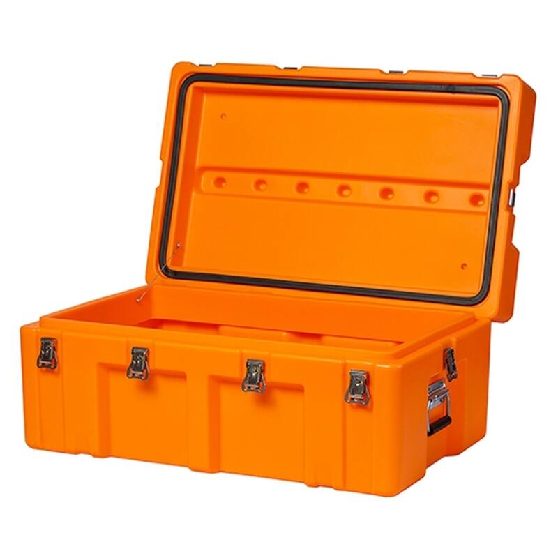 The Iron Brick® Trunk - STRONGEST College Trunk - Orange