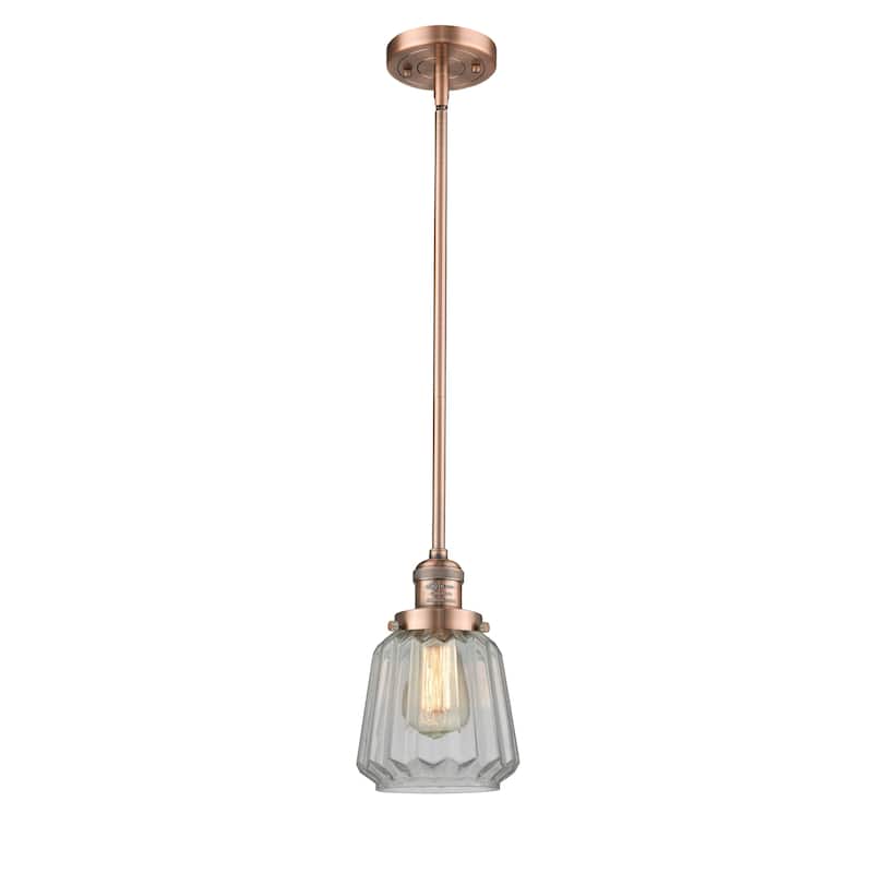 Innovations Lighting Franklin Restoration Chatham - 1 Light 7" Stem Hung Mini Pendant