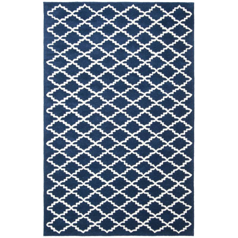 SAFAVIEH Handmade Chatham Slavna Modern Moroccan Wool Rug