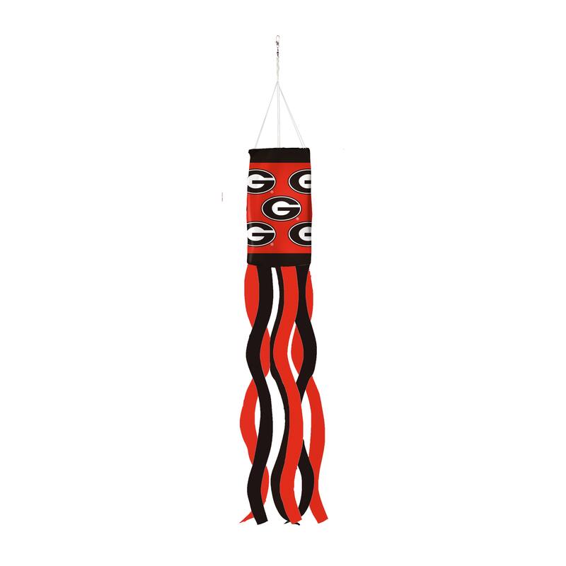 40" NCAA Team Sublimated Fabric Windsock - Georgia