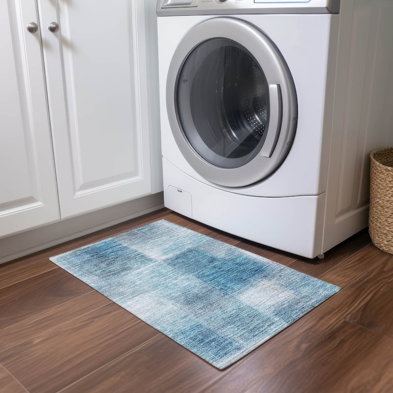 Machine Washable Indoor/ Outdoor Chantille Ombre Rug