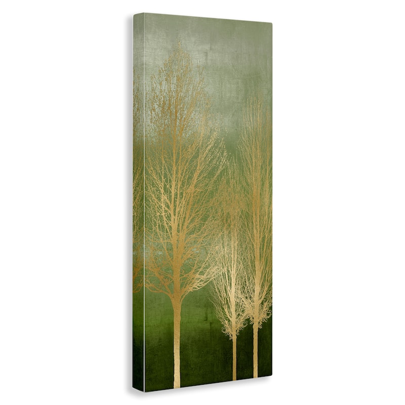 Stupell Tranquil Gold Branches Canvas Wall Art Design By Kate Bennett