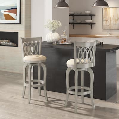 Rovinj Scroll Back Swivel Bar Stool