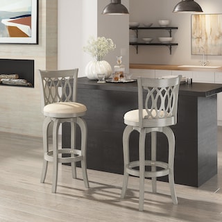 Rovinj Scroll Back Swivel Bar Stool