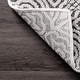 preview thumbnail 4 of 21, Nuloom Light Grey Aztec Print Area Rug