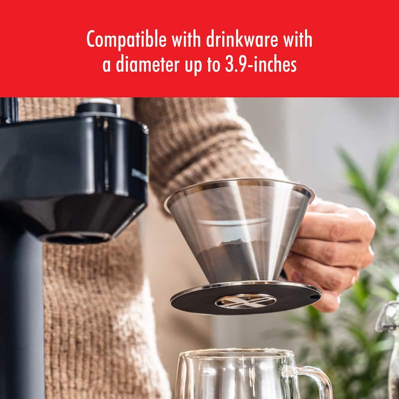 ZWILLING Sorrento Stainless Steel Pour Over Coffee Dripper - Silver - 1 unit