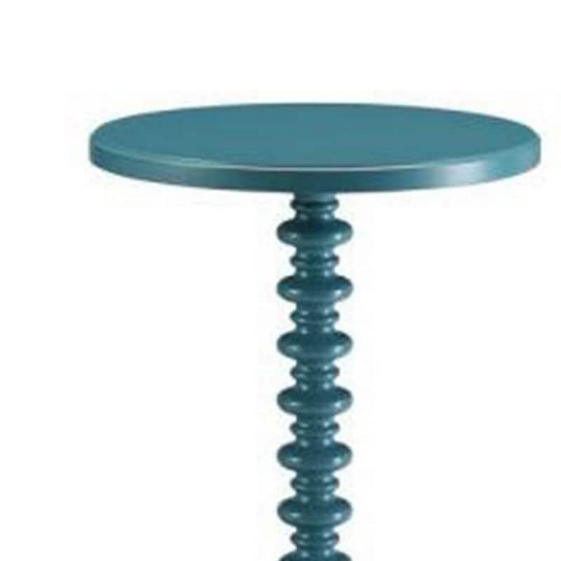 Astonishing Side Table With Round Top - 22 H x 17 W x 17 L Inches