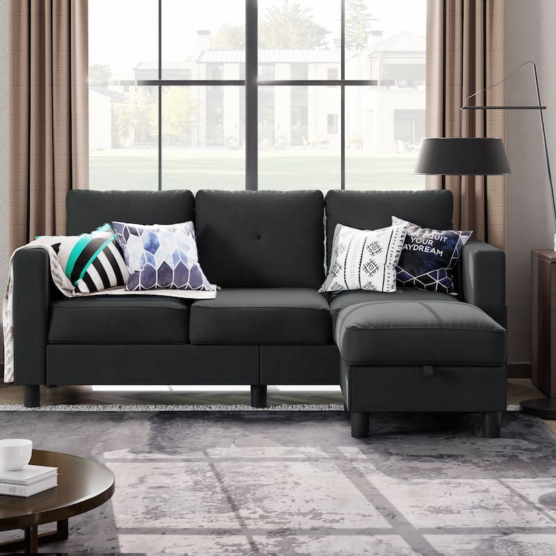 Futzca Convertible Sectional Sofa Couch