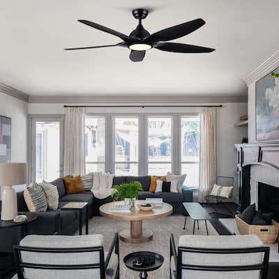 60 In Intergrated LED Ceiling Fan Lighting