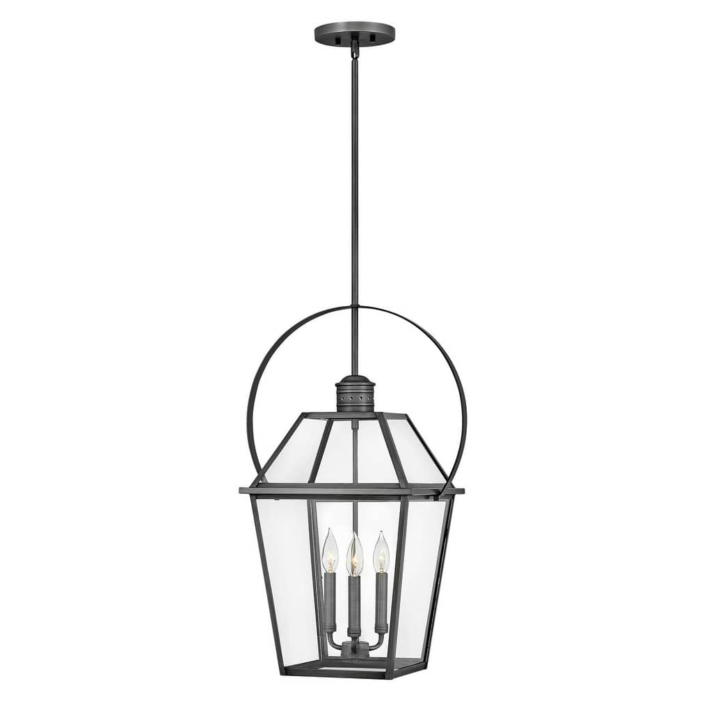 Hinkley Lighting Nouvelle 13" Wide Outdoor Taper Candle Single Pendant